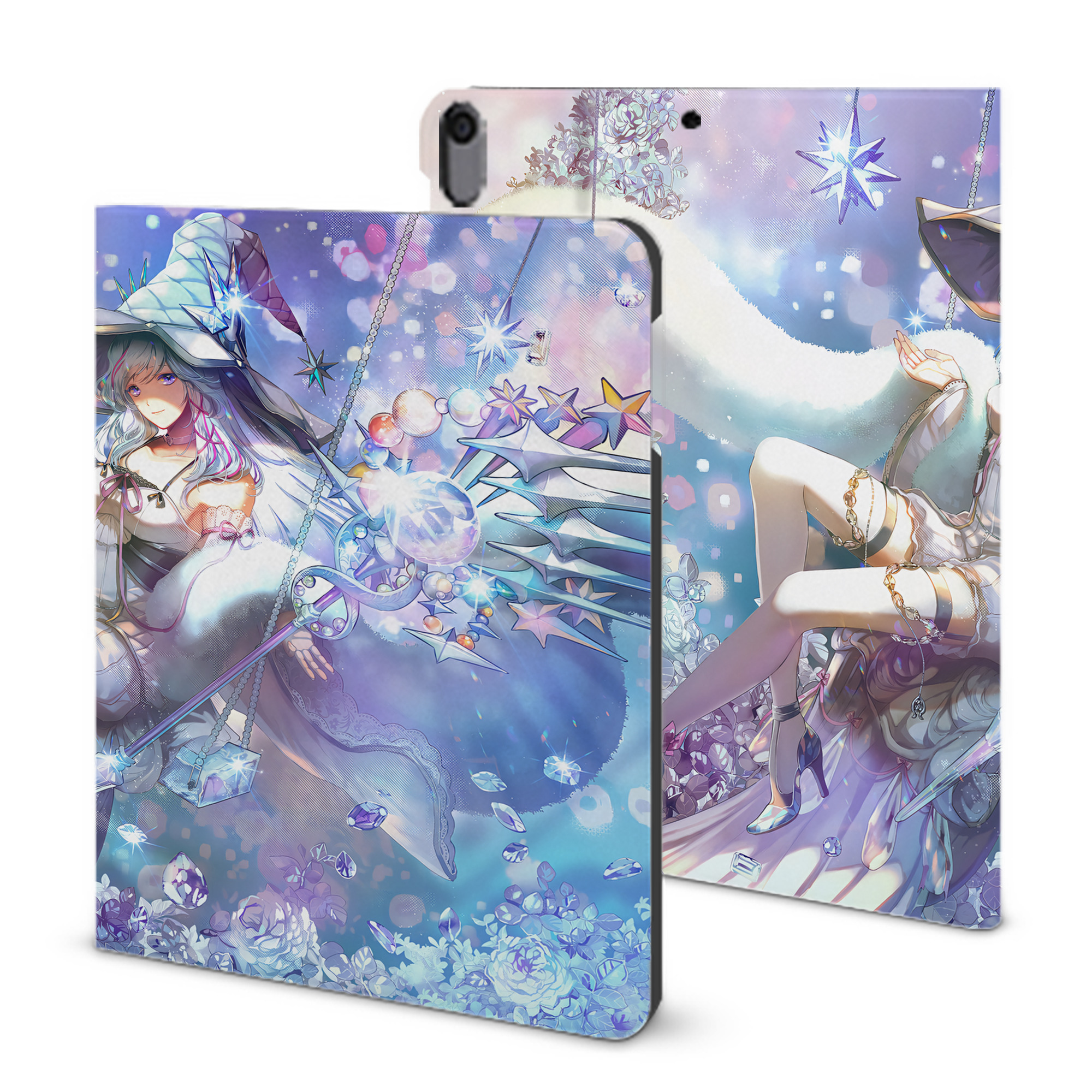 （画像用） 遊☆戯☆王 Yu-Gi-Oh! IPad ケース ブック型 PUレザー TPU 耐衝撃 軽量 薄型 ペン収納なし 全面保護 IPad 各モデル対応